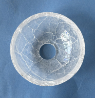 LIchschale Craquelé glas