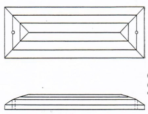 Prisma rechteck 4135/70x25mm