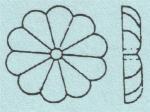Rosette 4700/25 mm