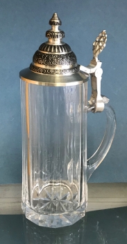 Bierkrug  zinndeckel 0,3 L