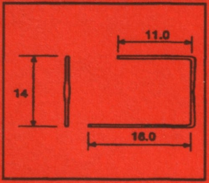 Clip 9152/11 asymmetrisch
