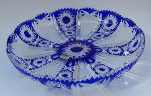 Teller Paris Überfang kobaltblau 4800/29 cm
