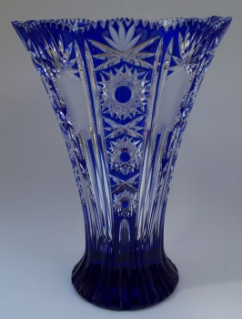 Vase Paris Überfang kobaltblau 1015/32 cm