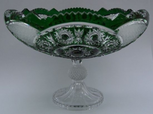 Schale Paris Überfang grün 102/29 cm