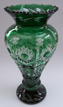 Vase Paris Überfang grün 1354/31 cm
