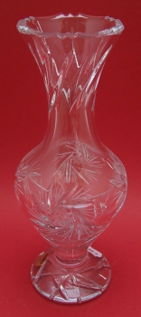 Bleikristall Vase Schleuderstern