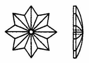 Rosette 4715/30 mm