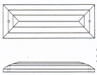 Prisma rechteck 4135/70x25mm