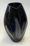 Vase Bleikristall kupferrubin