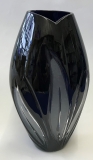 Vase Bleikristall kupferrubin