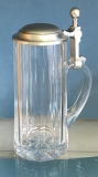 Bierkrug  zinndeckel 0,3 L