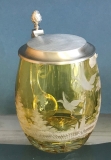Bierkrug  zinndeckel 0,5 L