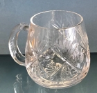 Bierkrug echt handgeschliffen 0,5 L