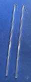 Glasröhrchen glatt
