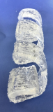 Lampenschirm modern eis länge ca 270 mm