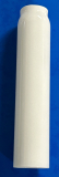 kerzenhülse aus Glas weiss deckend 9681/13