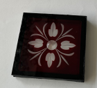 Buntglasecke 999/28 mit Isollierglaseinsatz