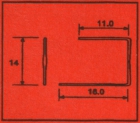 Clip 9152/11 asymmetrisch
