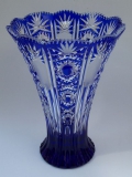 Vase Paris Überfang kobaltblau 1015/32 cm