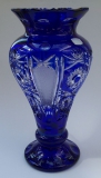 Vase Paris Überfang kobaltblau 1354/31 cm