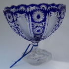 Schale Paris Überfang kobaltblau 154/25 cm