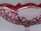 Schale Paris Überfang goldrubin 102/29 cm