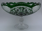 Schale Paris Überfang grün 102/29 cm