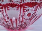 Schale Paris Überfang goldrubin 155/28 cm