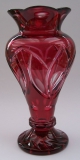 Vase Überfang goldrubin 1354/26 cm