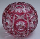 Vase Paris Überfang goldrubin 1068/10 cm