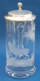 Bierkrug Jagdgravur 0,5 Liter