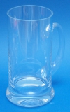 Bierkrug aus Glas 0,5 Liter